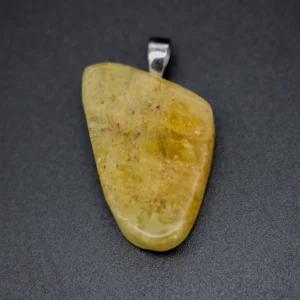 Gold Beryll Anhänger