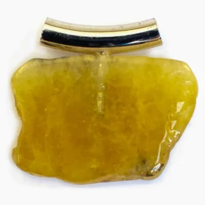 Gold Beryll Anhänger