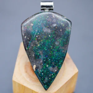 Schwarz Opal Anhänger