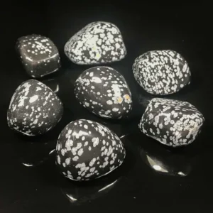 Schneeflocken Obsidian (mittel VE/200 g)