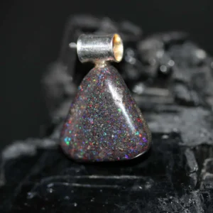 Schwarz Opal Anhänger