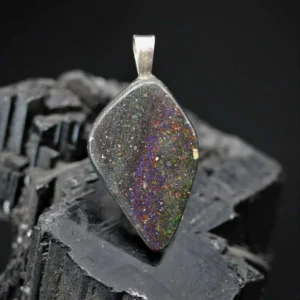 Schwarz Opal Anhänger